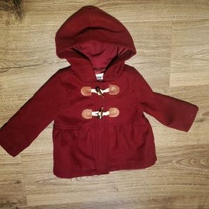 Unisex toddlers duffle coat